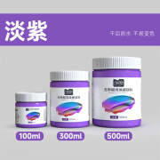 青竹小天才绘梦丙烯颜料12色100ml 丙烯画颜料手绘彩绘墙绘画画套装 美术绘画涂鸦防水颜料 淡紫 绘梦100ml