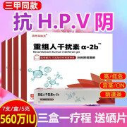 滇南草精灵抗HP80万重组人干绕素a2b凝胶栓剂人工a2ab凝胶栓塞hp 一盒