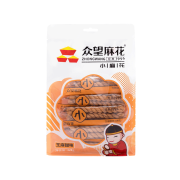 众望（ZHONGWANG）小麻花独立包装酥脆零食湖北特产芝麻 芝麻甜味 320g *1袋