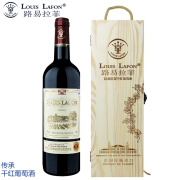 路易拉菲（LOUIS LAFON）传奇传说典藏波尔多干红葡萄酒公爵领地 法国原瓶进口红酒 礼盒装 传承单支木盒