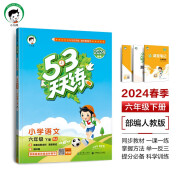 53天天练 小学语文 六年级下册 RJ 人教版 2024春季 含答案全解全析 课堂笔记 赠测评卷