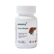 Hihope奶蓟草护肝片liver detox水飞蓟胶囊养肝护肝排毒加班熬夜美国 水飞蓟胶囊 60粒/300mg