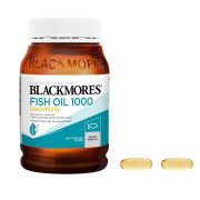 澳佳宝Blackmores 深海鱼油软胶囊无腥味1000mg Omega-3 DHA 400粒/瓶