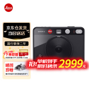 徕卡（Leica）SOFORT 2 相机拍立得 莱卡一次成像双模式即时相机原装相纸 黑色款单机