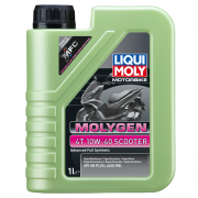 力魔力魔（LIQUI MOLY）魔法基因踏板车专用10W40MB认证1L1瓶