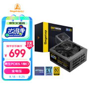 鑫谷（segotep）GM1000W ATX3.1金牌全模组电源（原生PCIE5.1接口/全电压/台式游戏电脑主机箱电源）