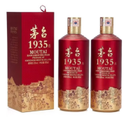 茅台茅台1935  酱香型白酒 500mL*1瓶 送礼佳品 53度 500mL 2瓶 茅台1935