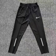 耐克（NIKE）速干裤田径长裤拉链反光运动体育生跑步同款训练裤男四面弹运动裤全新尾货 拉链九分裤[小钩+反光条] M[建议80-100斤]