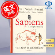 现货 人类简史 从动物到上帝 漫画故事书 英文原版 Sapiens:A Brief History of Humankind 世界通史 Harari 尤瓦尔·赫拉利 中图