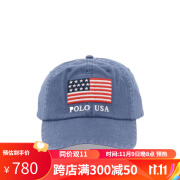 Polo Ralph Lauren奢侈品配件女POLO RALPH LAUREN 蓝色女士鸭舌帽 211949923002-LT 蓝色 均码