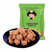 张君雅网红张君雅小妹妹串烧烤丸子点心面80g膨化零食海苔休闲小 五香海苔风味80g