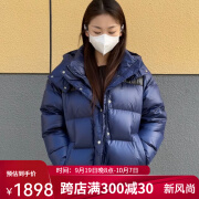 北面（The North Face）羽绒服女士秋冬新品户外防风保暖700蓬鹅绒羽绒服81S7 类似ICON 81S7-92A藏青色 S