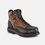 红翼（Red Wing）工作男靴户外靴 TruGuard Lite 经典6英寸防滑耐磨防护防水安全靴 2551 黑棕 标准38/US6