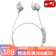 铁三角（Audio-technica）【日本直邮】铁三角运动耳机无线耳机防水/运动蓝牙遥控/带麦克风自带内存颈挂式蓝牙耳机 颈挂式蓝牙耳机60BT 白色