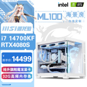 微星微星MSI全家桶 i7 14700KF 微星RTX4070TISUERP显卡4080S电竞游戏台式组装电脑主机整机 DIY组装 五i7KF+微星4080S+32G