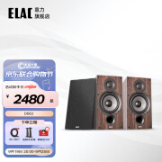 意力（ELAC）德国Debut2.0系列 DB62 HIFI音响发烧级音响套装书架箱音箱无源桌面音响高保真 6.5寸 DB62胡桃木一对