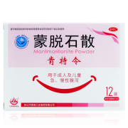 [肯特令] 蒙脱石散 3g*12袋/盒 国药准字 用于及儿童急  慢性腹泻。 1盒