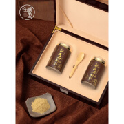 浙江铁皮石斛粉枫斗养生茶非药材干花枫斗200g礼盒 1盒 100g 石斛粉+枫斗 礼盒