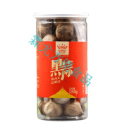 宏万年黑蒜独头即食黑大蒜山东金乡紫皮黑蒜头发酵罐装 250g(3.0精品桶装)