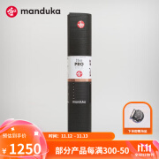 MANDUKA PRO传奇系列瑜伽垫专业防滑加厚加长青蛙垫家用普拉提健身运动垫 传奇黑垫 6mm