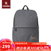 皇冠商务双肩包 时尚休闲 电脑包E-P1612S/16" 灰色1612-16"