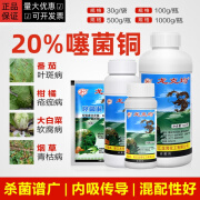 龙克均20%噻菌铜柑橘果蔬溃疡白菜软腐病青枯病疮痂细菌性条斑病杀菌剂 30g