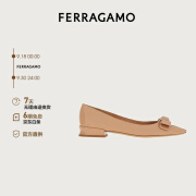 菲拉格慕（Ferragamo）女士平底鞋 0757786_1D _ 75/38码 礼物 送女友