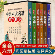 【百元神券】中医六大名著养生精华（套装全6册）黄帝内经+本草纲目+伤寒论+金匮要略 正版中医学书籍中医四大名著 皇帝内经 中医六大名著养生精华（套装全6册） 中医六大名著养生精华（套装全6册）