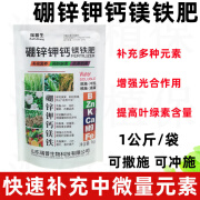 硼锌铁镁钾钙叶面肥果树蔬菜中微大量元素肥料水溶肥冲施肥通用肥 1kg