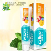 纳爱斯牙膏维他命c清凉菊花果家用家清新鲜果口香糖维他命c盲盒 2支 120g【清新鲜果】