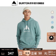 BURTON伯顿官方男女同款MTN连帽卫衣经典拉绳连帽卫衣上衣444019 44401999484 L