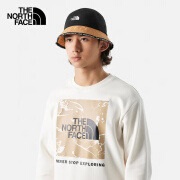 The North Face北面遮阳帽通用款户外防护渔夫帽7WHA 棕色/I0J L/XL