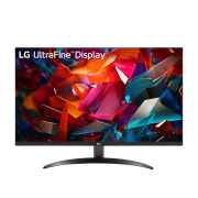 LG 32英寸电脑显示器 UltraFine 4K超高清 高色域 三微边 美工设计办公直面屏 内置音箱 32UR500K-B