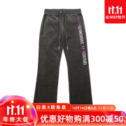 橘滋（Juicy Couture）奢侈品服饰女徽标休闲裤 WTKB55973029-BLACK 时尚经典 黑色 S