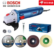 博世（Bosch）角磨机切割机GWS700大功率磨光打磨机家用手磨砂轮 GWS700+纸盒标配