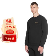 莫斯奇诺（moschino）男式刺绣LOGO套头卫衣1 A1712 8106 黑色