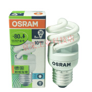 欧司朗（OSRAM）8W 11W 14W 23W E27螺口家用节能灯泡220V 全螺23W 黄光 E27 6-10W