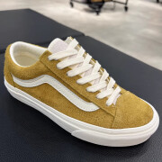 范斯（VANS）Style 36麂皮姜黄色男女同款低帮休闲板鞋VN0A54F6D6N VN0A54F6D6N/黄色 35