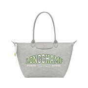 珑骧（LONGCHAMP）欧洲LONGCHAMP（龙骧女士 Le Pliage 系列 L 托特包 灰色 31 cm (L) x 30 cm (h) x 1