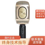 JBL 音乐唱将KMC650无线麦克风蓝牙话筒音响一体麦克风全民/K歌 儿童 金色