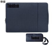 ThinkBook电脑包适用联想ThinkBook电脑包14英寸笔记本保护套锐龙版16寸 带图藏青色+电源包 14寸