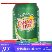 加拿大姜汁汽水干姜水生姜水330ml*24罐 多省 加拿大干姜6罐