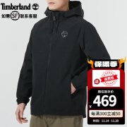 Timberland添柏岚外套男装春夏户外运动服冲锋衣休闲宽松连帽夹克A6QK9 A6QK9001/黑色 XL/185