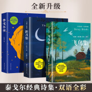 飞鸟集 新月集 泰戈尔传 3册 正版图书 中英双语 泰戈尔诗选集 外国文学作品 散文集 中小学生青少年拓展阅读书籍