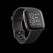 Fitbit Versa2 SE智能运动手环表心率健康提醒蓝牙来电睡眠监测防 翟耀黑Versa2