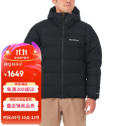 mont·bell羽绒服男款冬季800蓬鹅绒连帽GTX面料防风保暖外套 1101639 黑色 BK XL