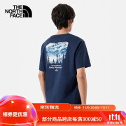 北面（The North Face）休闲T恤男户外运动棉质半袖短袖 88GK 8K2 L 