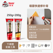 德高（Davco）补墙膏防水防潮翻新神器家用内墙面壁乳胶漆修补复腻子粉白色 0.25kg 【修复+补色-净味防霉】