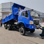 六驱后八轮运输车农用拉毛竹甘蔗木材沙土翻斗自卸车