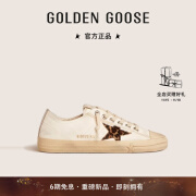 Golden Goose女鞋 V-Star复古星星时尚运动休闲板鞋脏脏鞋 白色 36